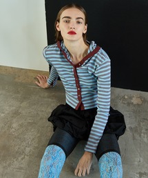 Front Zip Layered Dress/フロントジップレイヤードワンピース