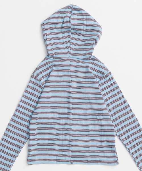 MAISON SPECIAL(メゾンスペシャル)の「【MILLER】Rib Hoodie Cardigan/リブフーディーカーディガン(パーカー・レディース・チャコールグレー/ブラック/ブルー・FREE)」の20枚目の写真