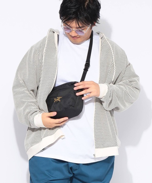 SAKAZEN(サカゼン)の「パーカー 長袖 メンズ 大きいサイズ バーズアイ ジャガード フルジップ PLEGGI (プレッジ)(パーカー・メンズ・ホワイト/ブラック・3L/4L/5L)」の3枚目の写真