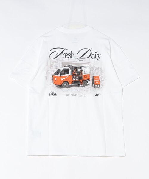 NIKE(ナイキ)の「《NIKEアパレル》AS U NSW TEE LSE CAFE SWOO(Tシャツ/カットソー・メンズ・ブルー/ブラック・S/M/L/XL/2XL)」の4枚目の写真