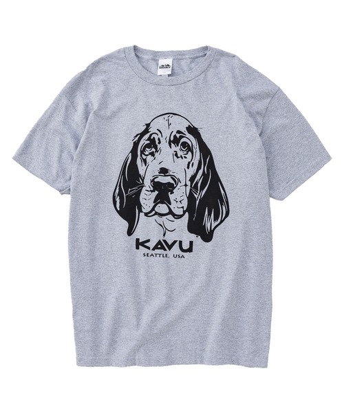 KAVU(カブー)の「KAVU/カブー 26 Dog Tee/ドッグ Tシャツ(Tシャツ/カットソー・メンズ・ヘザーグレー/サンドベージュ/ホワイト・LARGE/X-LARGE/MEDIUM)」の9枚目の写真