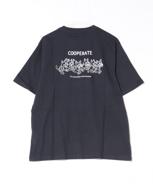 coca(coca)(コカ)の「ユニセックス キャラプリントT(Tシャツ/カットソー・メンズ・ネイビー/ホワイト・L/XL/M)」の20枚目の写真