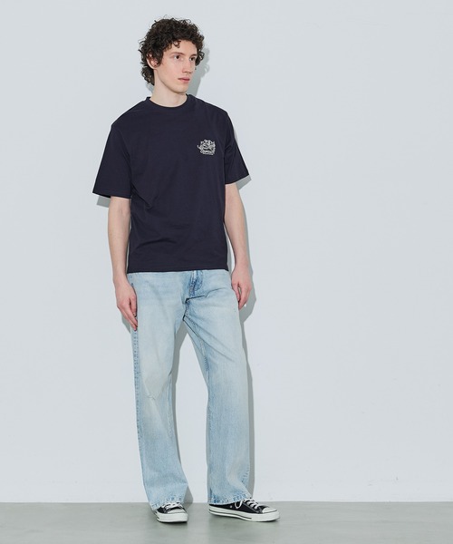 coca(coca)(コカ)の「ユニセックス キャラプリントT(Tシャツ/カットソー・メンズ・ネイビー/ホワイト・L/XL/M)」の7枚目の写真