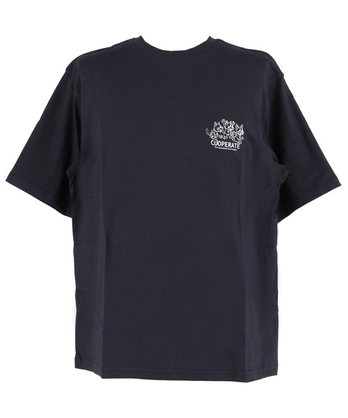 coca(coca)(コカ)の「ユニセックス キャラプリントT(Tシャツ/カットソー・メンズ・ネイビー/ホワイト・L/XL/M)」の18枚目の写真