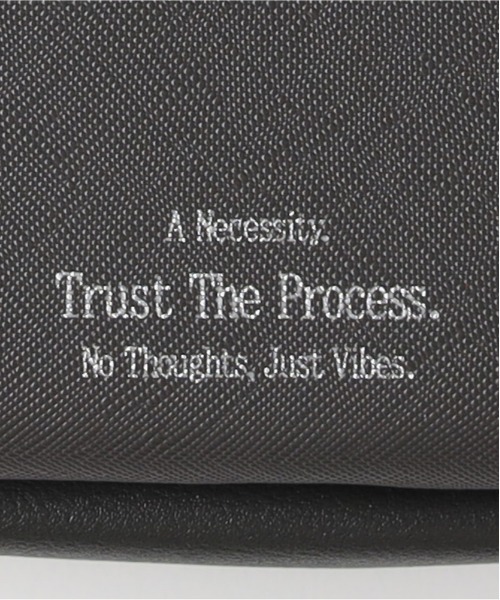 BACK NUMBER（バックナンバー）の「【BACK NUMBER】杢調ポリコンビスクエアミニショルダーバッグ (軽量 / 耐久性 / ビジネス対応 / カジュアル)（ショルダーバッグ・メンズ・ブラック/グレー・ONE SIZE）」の7枚目の写真