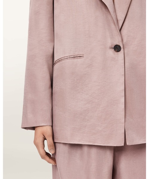 ALLSAINTS（オールセインツ）の「AVERIE TENCEL RELAXED FIT BLAZER | AVERIE テンセル リラックス フィット ブレザー（テーラードジャケット・レディース・ライラック系・6/4/10/8）」の5枚目の写真