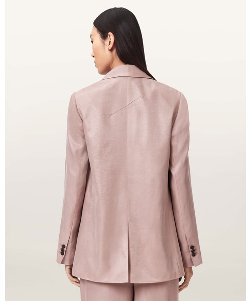 ALLSAINTS（オールセインツ）の「AVERIE TENCEL RELAXED FIT BLAZER | AVERIE テンセル リラックス フィット ブレザー（テーラードジャケット・レディース・ライラック系・6/4/10/8）」の6枚目の写真