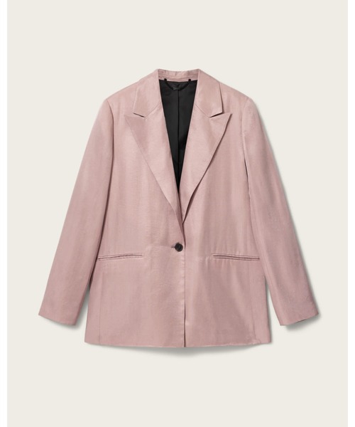 ALLSAINTS（オールセインツ）の「AVERIE TENCEL RELAXED FIT BLAZER | AVERIE テンセル リラックス フィット ブレザー（テーラードジャケット・レディース・ライラック系・6/4/10/8）」の7枚目の写真