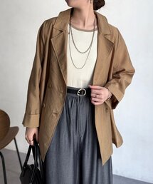 Chez toi | シアーテーラードジャケット(テーラードジャケット)