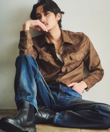 TMT（ティーエムティー）の「フェイクスエード ウエスタンシャツ（シャツ/ブラウス）」