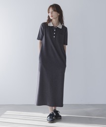 URBAN RESEARCH Sonny Label | カットポロワンピース(ワンピース)