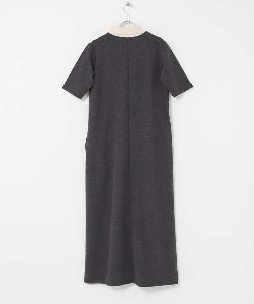 URBAN RESEARCH Sonny Label(アーバンリサーチサニーレーベル)の「カットポロワンピース(ワンピース・レディース・チャコールグレー/ブラック・FREE)」の18枚目の写真