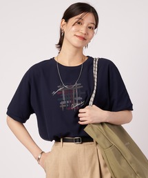 レイヤード グラフィック Tシャツ