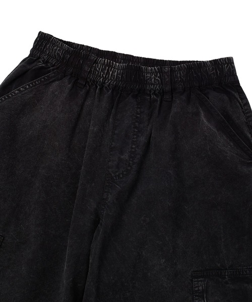 X-girl(エックスガール)の「FADED EASY CARGO PANTS(カーゴパンツ・レディース・ブラック/ベージュ/ライトピンク・S/M)」の9枚目の写真