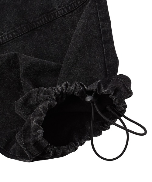 X-girl(エックスガール)の「FADED EASY CARGO PANTS(カーゴパンツ・レディース・ブラック/ベージュ/ライトピンク・S/M)」の18枚目の写真