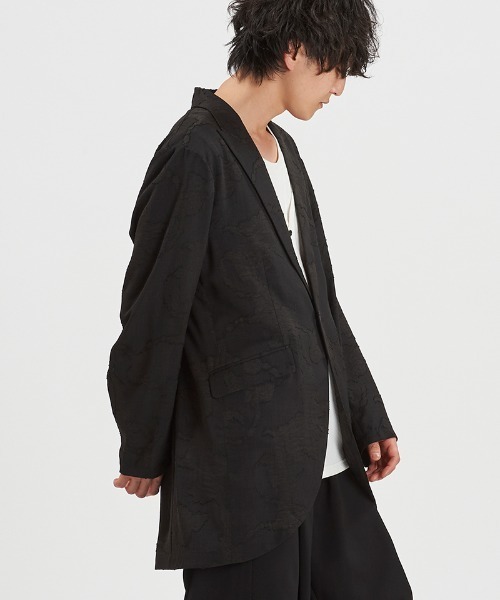 NO ID.(ノーアイディ)の「mj11428-モーニングジャケット(458006-433J)(テーラードジャケット・メンズ・ブラック系その他/ブラック・2/1)」の14枚目の写真