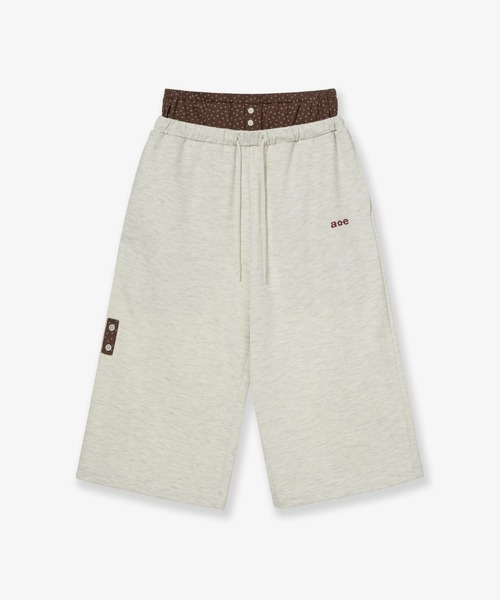 BRIEFS LAYERED SWEATPANTS（その他パンツ）｜aeae（エーイーエーイー