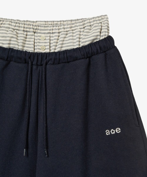 aeae（エーイーエーイー）の「BRIEFS LAYERED SWEATPANTS（その他パンツ・レディース・オートミール/グレー/ネイビー・FREE）」の9枚目の写真