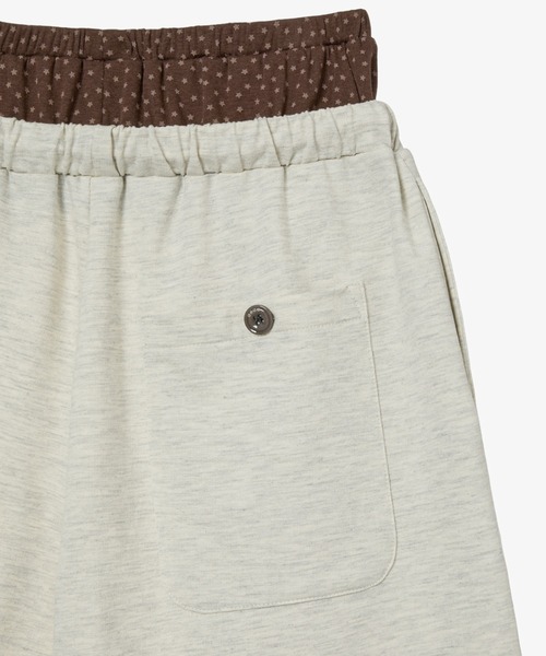 aeae（エーイーエーイー）の「BRIEFS LAYERED SWEATPANTS（その他パンツ・レディース・オートミール/グレー/ネイビー・FREE）」の14枚目の写真