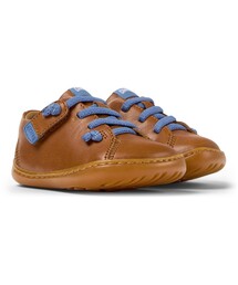 CAMPER スニーカー 茶色×ブルー セール】CAMPER｜カンペール（キッズ）のスニーカー（ブラウン/茶色系