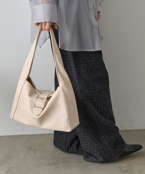 goocy（グーシー）の「ミニマルハンドバッグ（トートバッグ・レディース・ブラック/アイボリー/ブラウン・FREE）」の16枚目の写真