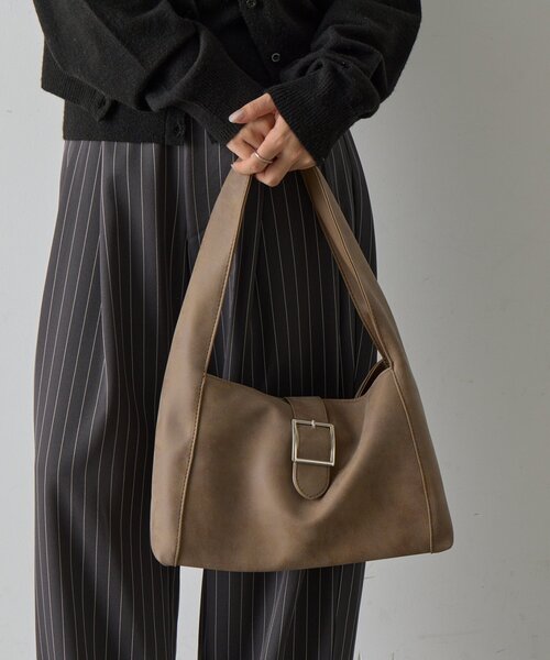 goocy（グーシー）の「ミニマルハンドバッグ（トートバッグ・レディース・ブラック/アイボリー/ブラウン・FREE）」の9枚目の写真