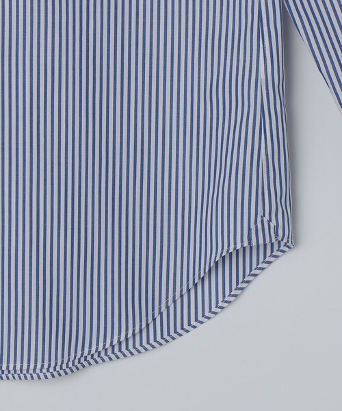 SHIPS(シップス)の「SHIPS: MADE IN JAPAN ロンドン ストライプ ワイドカラー シャツ(シャツ/ブラウス・メンズ・ネイビー・38/39/40/41)」の17枚目の写真