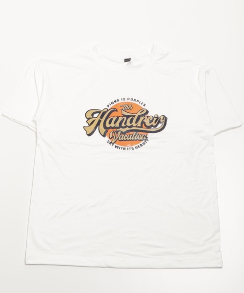 ARCADE(アーケード)の「カレッジロゴ Tシャツ 半袖 ビッグシルエット ヴィンテージスタイル テロンテロン生地(Tシャツ/カットソー・レディース・ホワイト/ブラック/ホワイト系2/ブラック系2・フリー)」の19枚目の写真