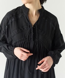 Libra Cue（リブラ キュー）の「リボンレースデザインワンピース（ワンピース）」