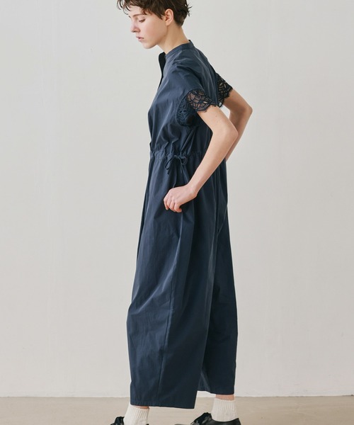 Kelen（ケレン）の「「KELEN / ケレン」袖レースオールインワン（その他パンツ・レディース・ブラック/ネイビー・M/S）」の2枚目の写真