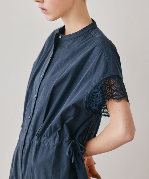 Kelen（ケレン）の「「KELEN / ケレン」袖レースオールインワン（その他パンツ・レディース・ブラック/ネイビー・M/S）」の7枚目の写真