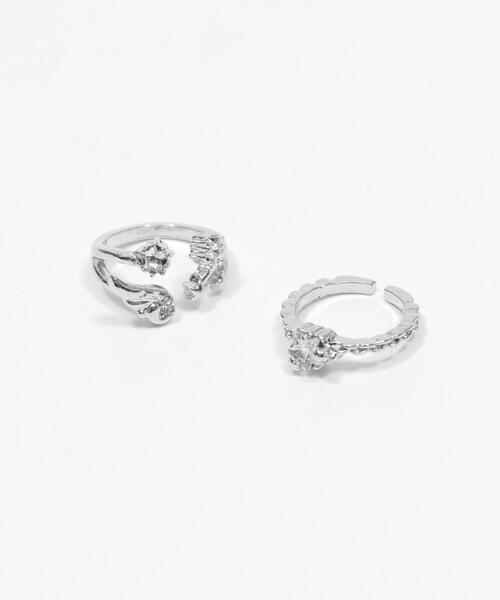 WEGO（ウィゴー）の「WEGO/【2点セット】モチーフアソートリング（リング・レディース・その他8/その他1/その他2/その他3/その他5/その他6/その他4/その他7・FREE）」の17枚目の写真