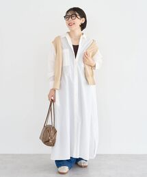 Green Parks（グリーンパークス）の「UVカットシャツワンピース（シャツワンピース）」