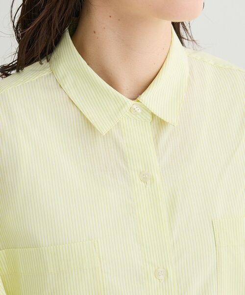 Green Parks(グリーンパークス)の「UVカットシャツワンピース(シャツワンピース・レディース・ピンク系その他/イエロー系その他2/オフホワイト/サックスブルー・FREE)」の15枚目の写真