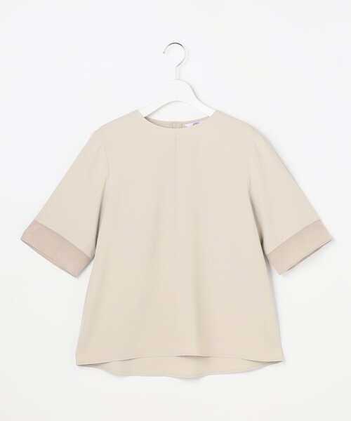J.PRESS（ジェイプレス）の「【セットアップ対応】Light ジョーゼット プルオーバー ブラウス（シャツ/ブラウス・レディース・ネイビー系/ブラック系/ベージュ系・T15/T13）」の10枚目の写真