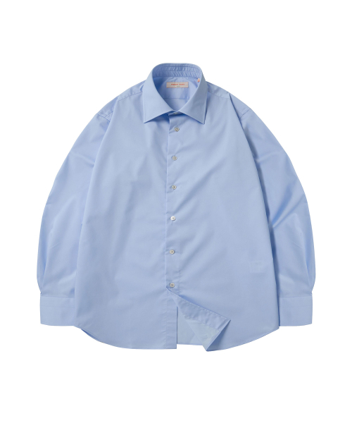 PRODESHIRT（プロデシャツ）の「[スリム & ノンアイロン] バンブーレギュラーカラーシャツ (ブルー)（ビジネスシャツ・メンズ・その他・M(48)/X-LARGE/XX-LARGE）」の2枚目の写真