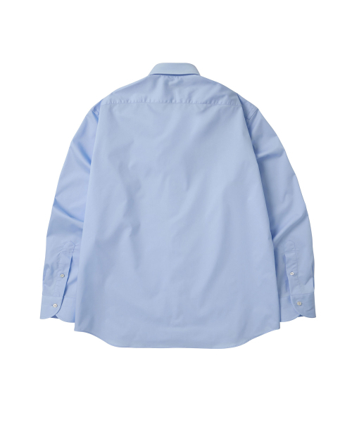 PRODESHIRT（プロデシャツ）の「[スリム & ノンアイロン] バンブーレギュラーカラーシャツ (ブルー)（ビジネスシャツ・メンズ・その他・M(48)/X-LARGE/XX-LARGE）」の3枚目の写真