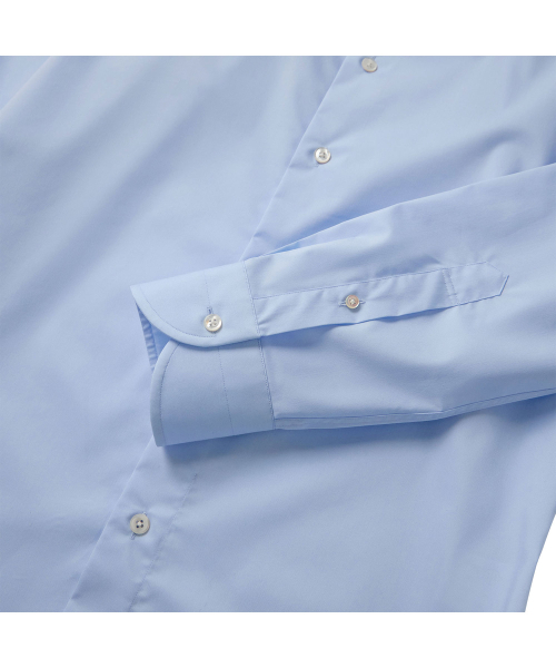PRODESHIRT（プロデシャツ）の「[スリム & ノンアイロン] バンブーレギュラーカラーシャツ (ブルー)（ビジネスシャツ・メンズ・その他・M(48)/X-LARGE/XX-LARGE）」の6枚目の写真
