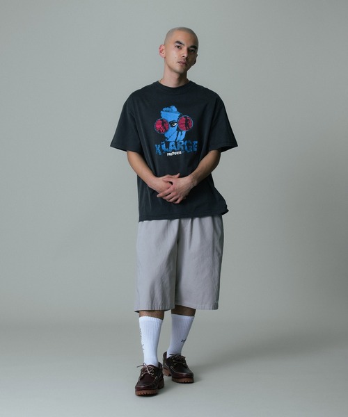 XLARGE(エクストララージ)の「PICTURES S/S TEE(Tシャツ/カットソー・メンズ・ブラック/ブラウン/パープル・S/M/L/XL)」の18枚目の写真
