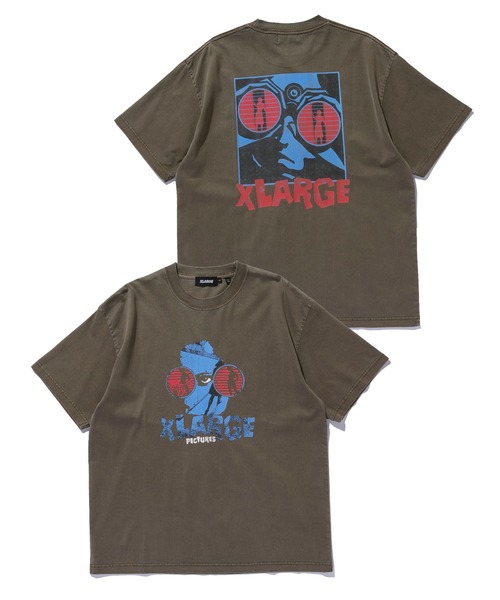 XLARGE(エクストララージ)の「PICTURES S/S TEE(Tシャツ/カットソー・メンズ・ブラック/ブラウン/パープル・S/M/L/XL)」の22枚目の写真
