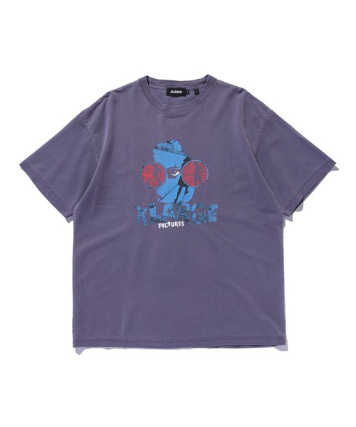 XLARGE(エクストララージ)の「PICTURES S/S TEE(Tシャツ/カットソー・メンズ・ブラック/ブラウン/パープル・S/M/L/XL)」の12枚目の写真