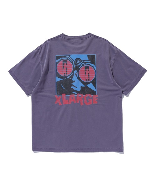 XLARGE(エクストララージ)の「PICTURES S/S TEE(Tシャツ/カットソー・メンズ・ブラック/ブラウン/パープル・S/M/L/XL)」の11枚目の写真
