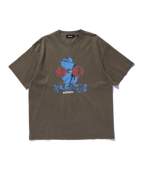 XLARGE(エクストララージ)の「PICTURES S/S TEE(Tシャツ/カットソー・メンズ・ブラック/ブラウン/パープル・S/M/L/XL)」の10枚目の写真