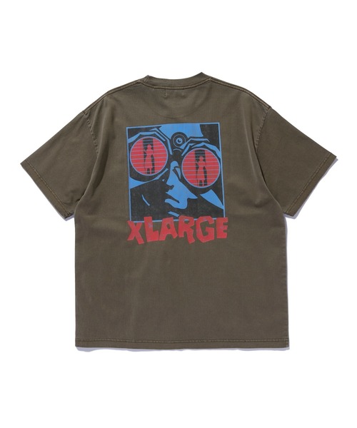 XLARGE(エクストララージ)の「PICTURES S/S TEE(Tシャツ/カットソー・メンズ・ブラック/ブラウン/パープル・S/M/L/XL)」の9枚目の写真