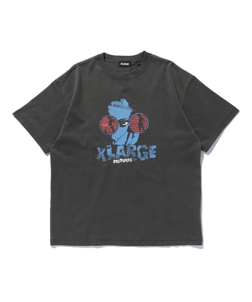 XLARGE(エクストララージ)の「PICTURES S/S TEE(Tシャツ/カットソー・メンズ・ブラック/ブラウン/パープル・S/M/L/XL)」の8枚目の写真