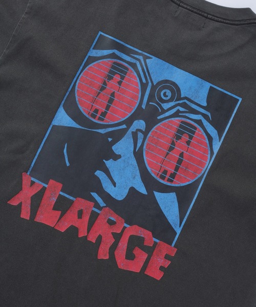 XLARGE(エクストララージ)の「PICTURES S/S TEE(Tシャツ/カットソー・メンズ・ブラック/ブラウン/パープル・S/M/L/XL)」の5枚目の写真