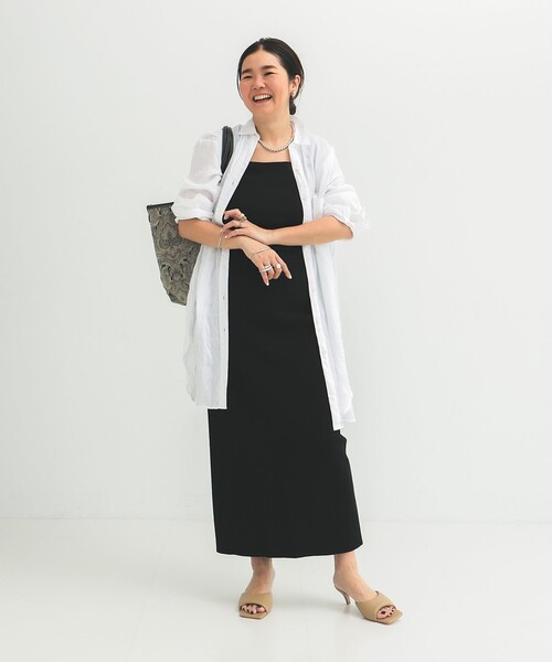 Demi-Luxe BEAMS（デミルクス ビームス）の「ビーチサイド シャツ .M（シャツ/ブラウス・レディース・ホワイト/ブラック/ブラウン・ONE SIZE）」の19枚目の写真