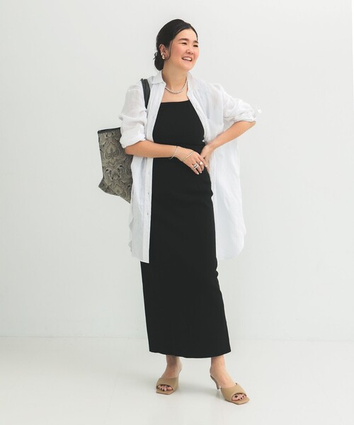 Demi-Luxe BEAMS（デミルクス ビームス）の「ビーチサイド シャツ .M（シャツ/ブラウス・レディース・ホワイト/ブラック/ブラウン・ONE SIZE）」の20枚目の写真