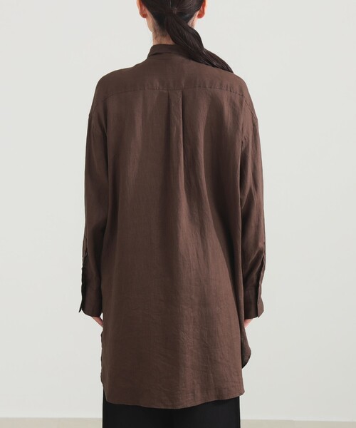 Demi-Luxe BEAMS（デミルクス ビームス）の「ビーチサイド シャツ .M（シャツ/ブラウス・レディース・ホワイト/ブラック/ブラウン・ONE SIZE）」の12枚目の写真