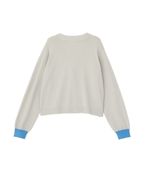 CRAFT STANDARD BOUTIQUE(クラフトスタンダードブティック)の「Vネックニットカーディガン(カーディガン/ボレロ・レディース・ブルー/ダークグレー/ピンク/ライトグレー・FREE)」の13枚目の写真